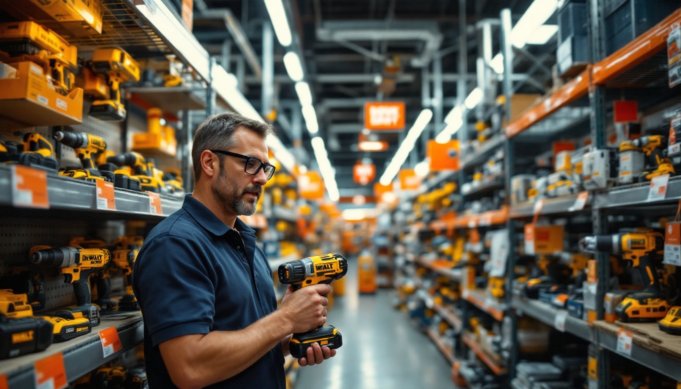home depot dewalt tools