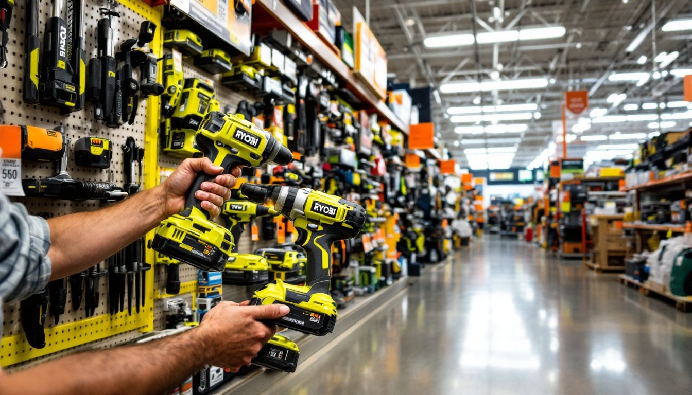 home depot ryobi tools