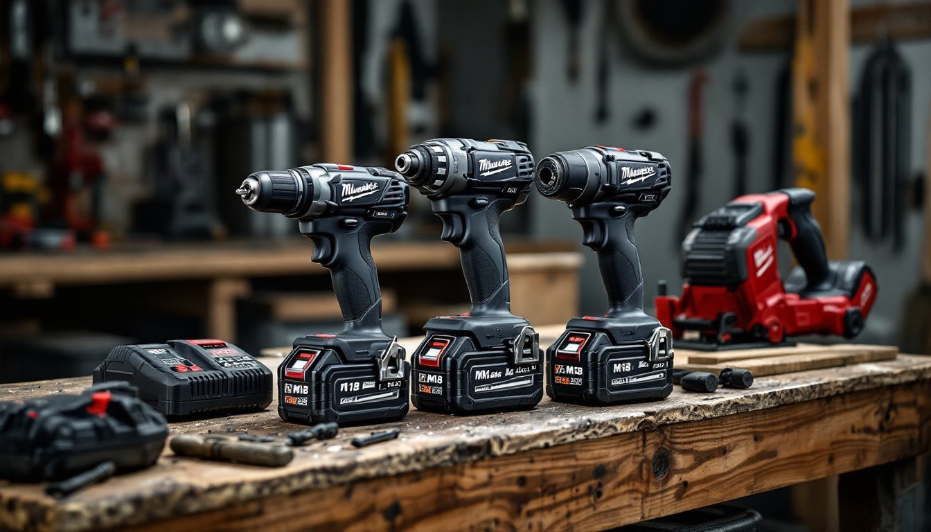 black milwaukee tools